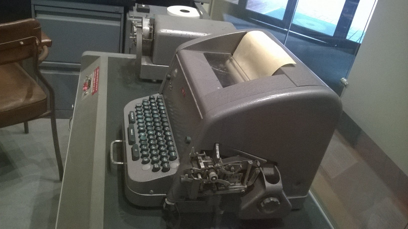 old teleprinter
